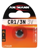 1er Blister ANSMANN Lithium Batterie CR1/3N / CR11108 / 2L76