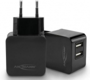 ANSMANN USB Home Charger 231 110-240V mit 2in1 Ladekabel