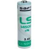 Saft LS14500 Size AA 3,6V 2600mAh Lithium Batterie Li-SOCI2,