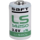 SAFT LS14250 Size 1/2 AA 3,6V 1200mAh Lithium Batterie Li-SOCI2