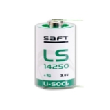SAFT LS14250CNR Lithium Batterie, Size 1/2 AA, Ltfahnen U-Form