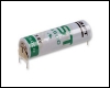 SAFT LS145003PF-RP Lithium Batterie mit Print-Ltfahnen, 2,6Ah