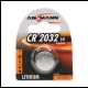1er Blister ANSMANN Lithium Knopfzelle CR2032