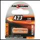1er Blister Alkaline Batterie A23