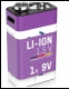 Li-Ion Akku 9V E-Block Typ 400 (min. 340 mAh) 1er Karton