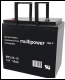 Multipower Blei-Akku MPL55-12 Pb 12V / 55Ah