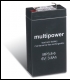 MP3,8-6 6V 3,8Ah Bleiakku Mae 66x33x126mm multipower